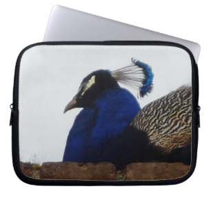 Peacock Neoprene Laptop Sleeve 10 inch