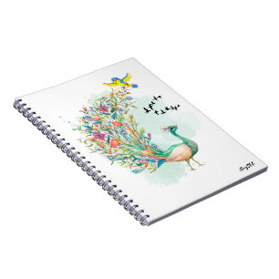 peacock notebook