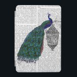 Peacock On Lamp iPad Mini Cover<br><div class="desc">Animals & Nature</div>