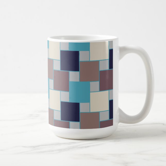 Peacock on the Beach Coffee Mug (Right)