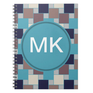 Peacock on the Beach Spiral Notebook