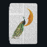 Peacock on the Moon iPad Mini Cover<br><div class="desc">Animals & Nature</div>