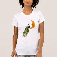 Peacock on the Moon