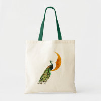 Peacock on the Moon