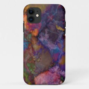Peacock Ore Chalcopyrite Marble Case-Mate iPhone Case