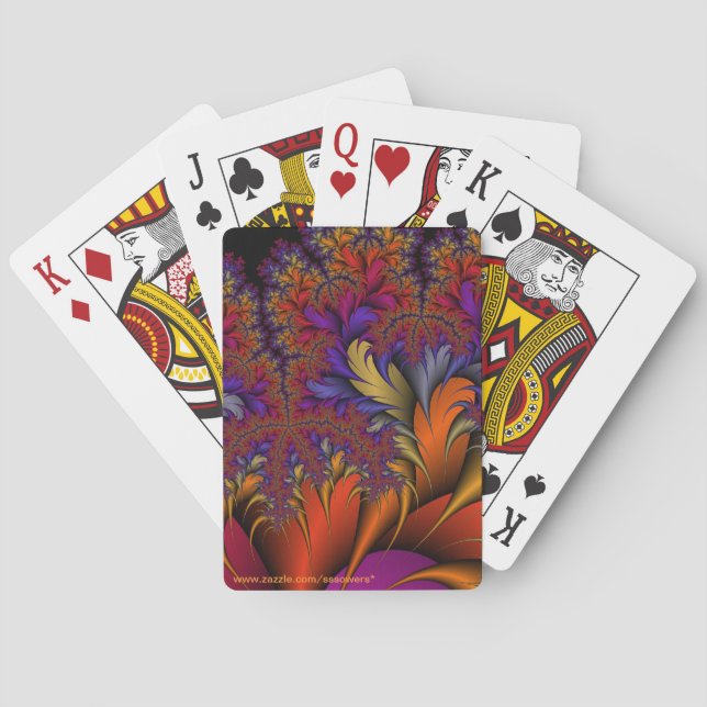Peacock Ore Playing Cards (Back)