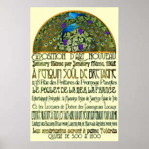 Peacock Pair Print