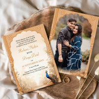 Peacock Palm Garden Indian Photo Wedding