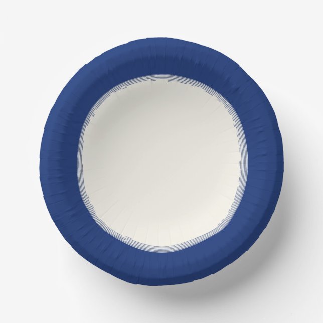 Peacock Paper Plate (Front)