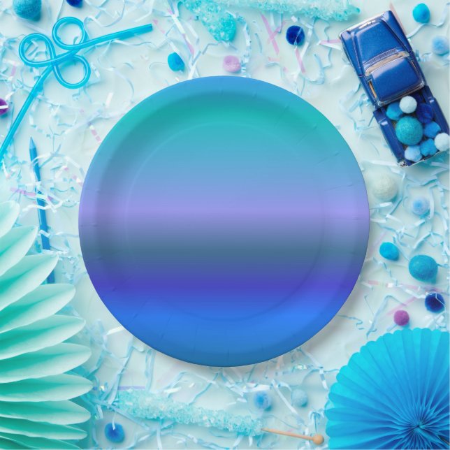 Peacock Paper Plate (Party)