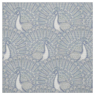 peacock pattern fabric