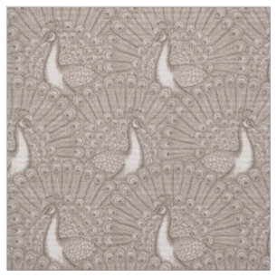 peacock pattern fabric
