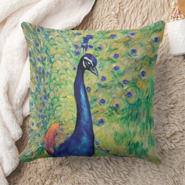 Peacock - Pillow (Blanket)