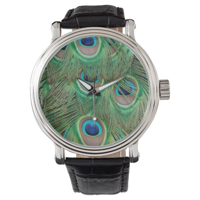Peacock plumage watch (Front)