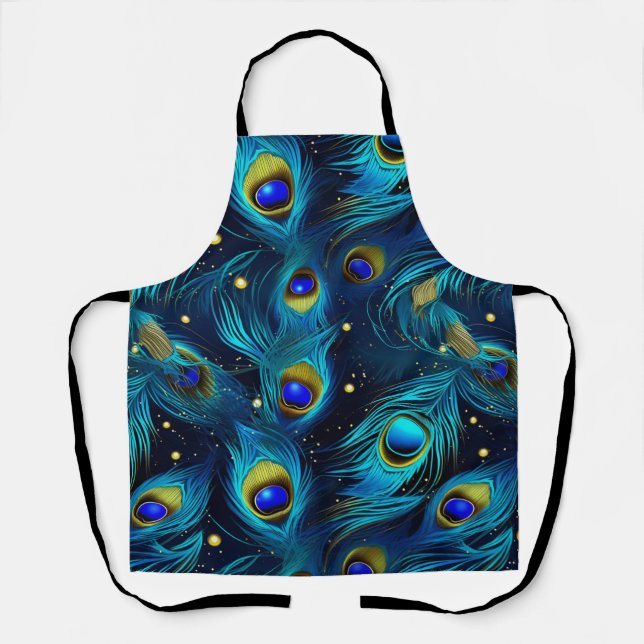 Peacock Pride Apron (Front)