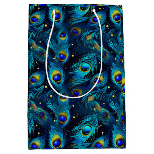 Peacock Pride Medium Gift Bag