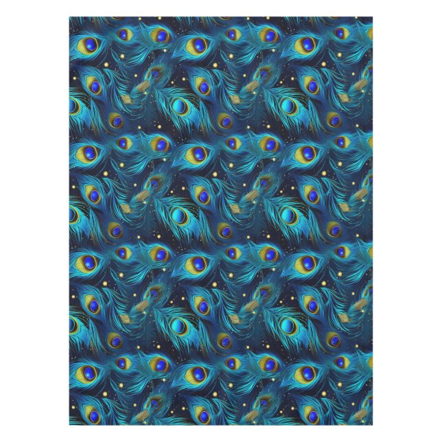 Peacock Pride Tablecloth (Front)