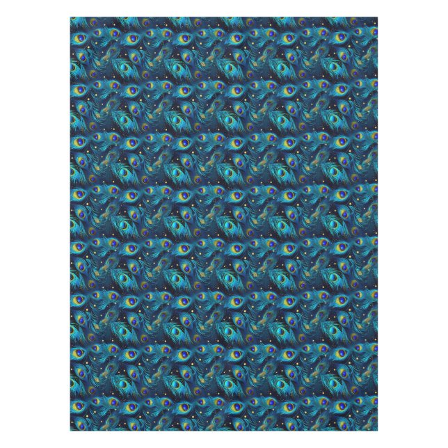 Peacock Pride Tablecloth (Front)