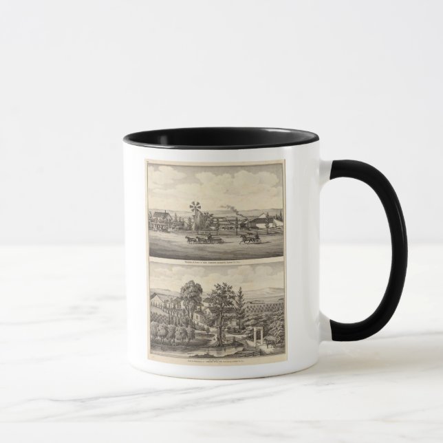 Peacock res, Willow Glen Mug (Right)