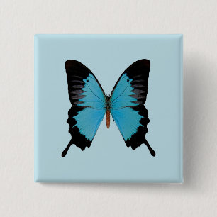 Peacock Royal 15 Cm Square Badge