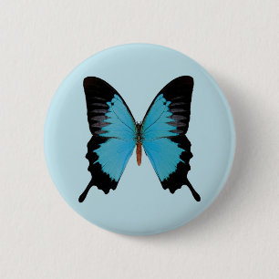 Peacock Royal 6 Cm Round Badge