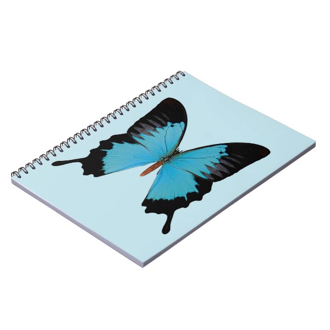 Peacock Royal Spiral Notebook (Left Side)