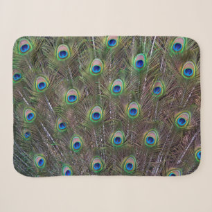 Peacock Sherpa Blanket
