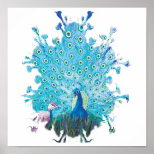 Peacock spirit poster