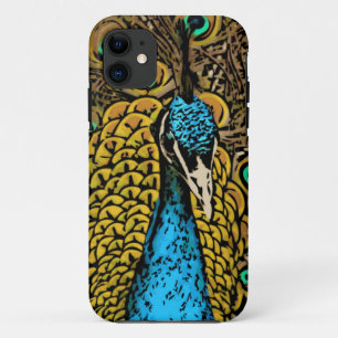 Peacock Splendour Illustration Case-Mate iPhone Case