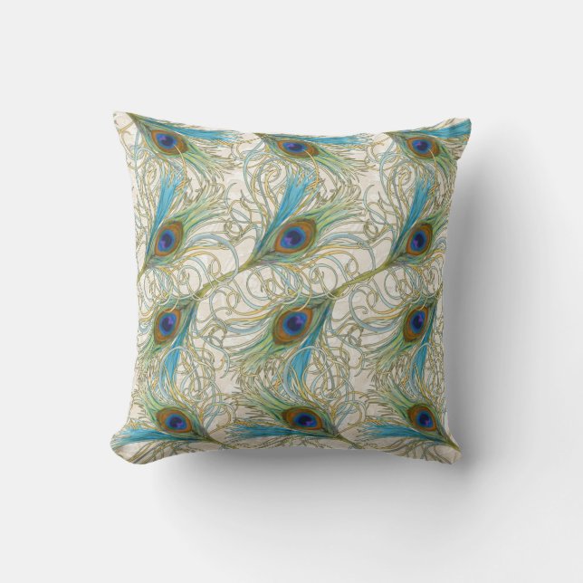 Peacock - SRF Cushion (Front)
