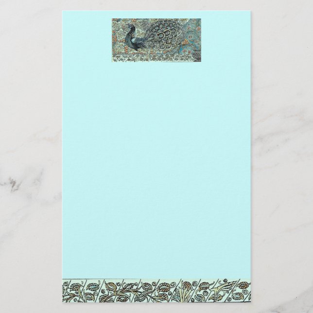 Peacock Stationery (Front)