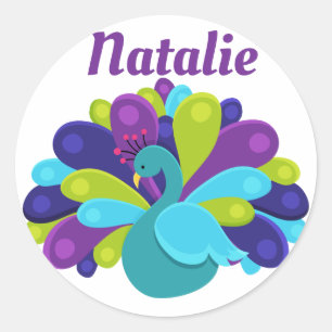 Peacock Stickers