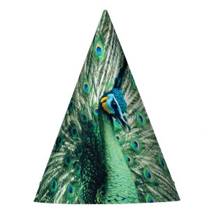 Peacock Strut Party Hat