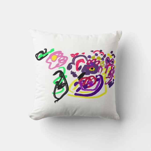 Peacock style  cushion (Front)