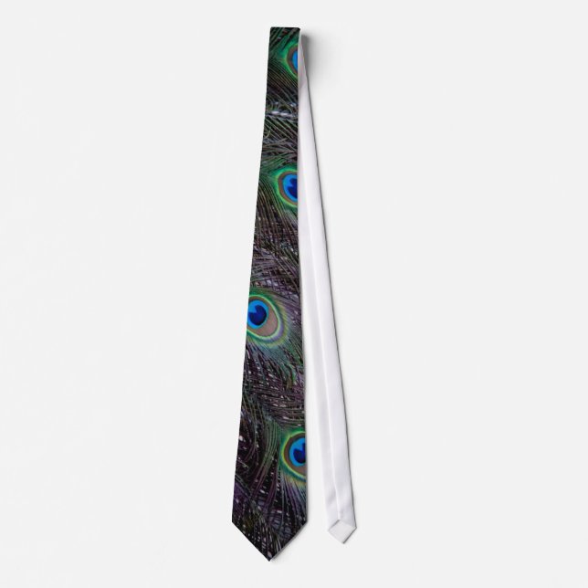 Peacock tail tie (Front)