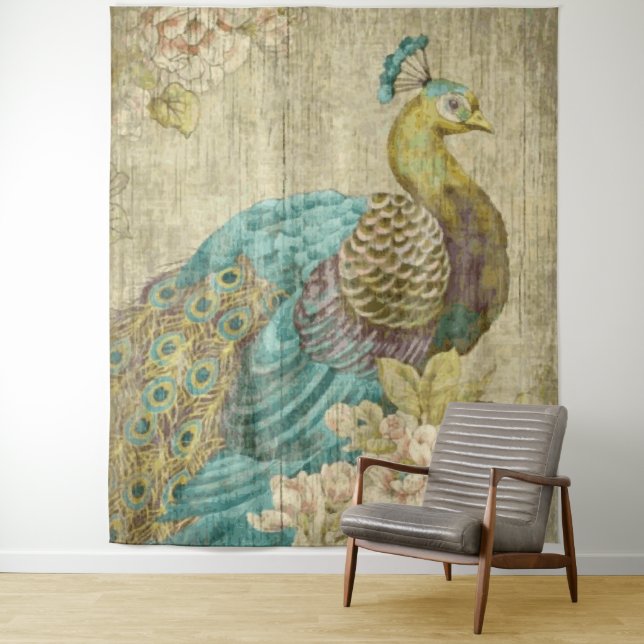 Peacock - Tapestry (In Situ)
