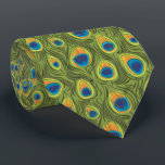 Peacock Tie For Weddings and Special Occasions<br><div class="desc">Art Deco Art Nouveau Peacock Wedding Tie.</div>
