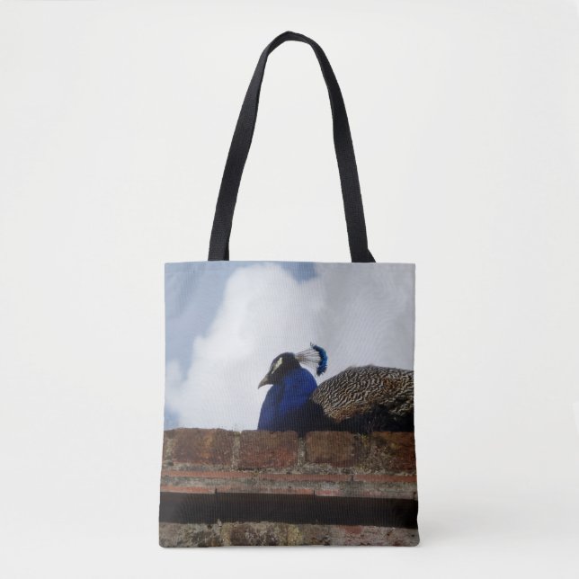 Peacock Tote Bag (Front)
