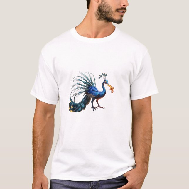 Peacock tshirtdesign  T-Shirt (Front)