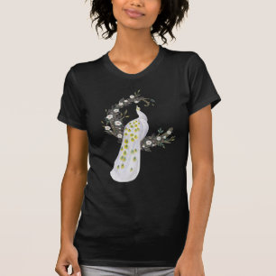 Peacock with Magnolia  T-Shirt
