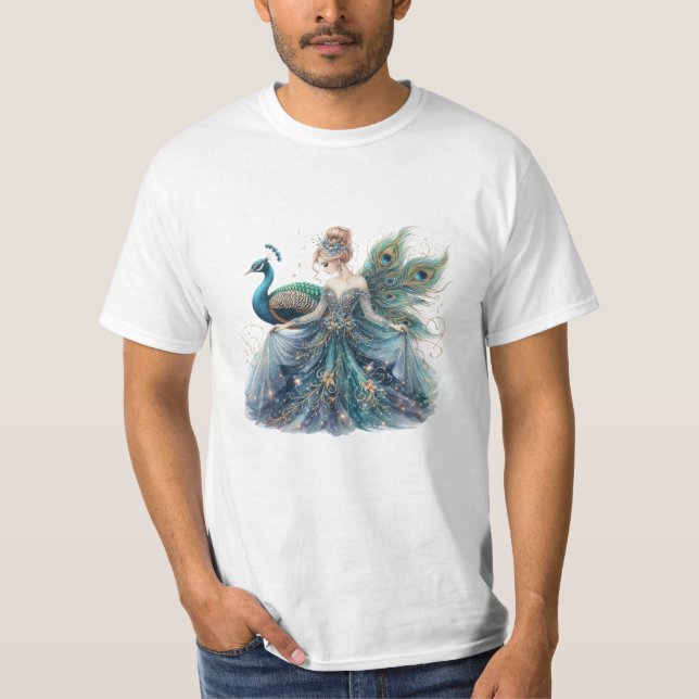 peacock women t shirt (Front)