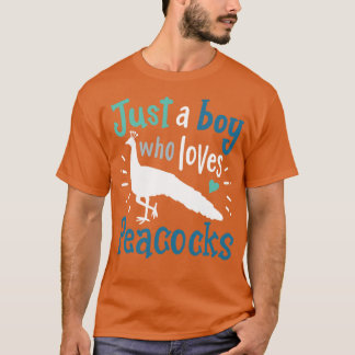 Peacocks Birds Peafowl Peacock Lover T-Shirt