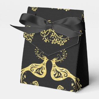 Peacocks in Love Favour Box