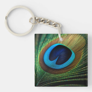 Peacock's Jewel Key Ring