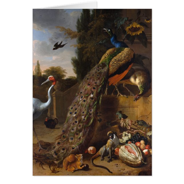 Peacocks - Melchior d' Hondecoeter (Front)