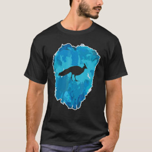 Peafowl In An Ice Block For Eternity T-Shirt