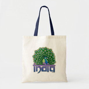 Peafowl of India Tote Bag