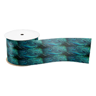 Peafowl Satin Ribbon