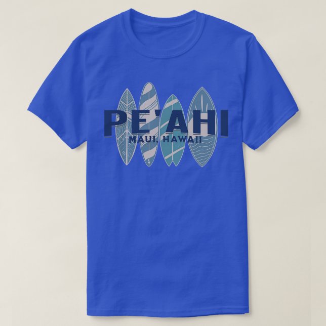 Peahi Jaws Maui Hawaii Big Wave Surfing Surf Waves T-Shirt (Design Front)