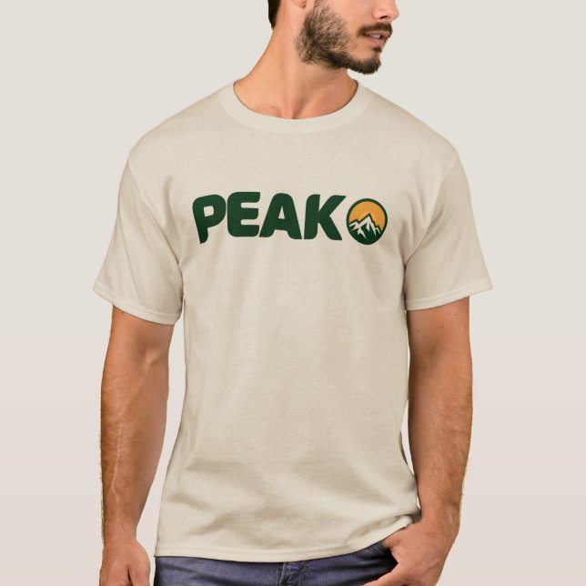 Peak Adventure Mountain T-Shirt   (Front)